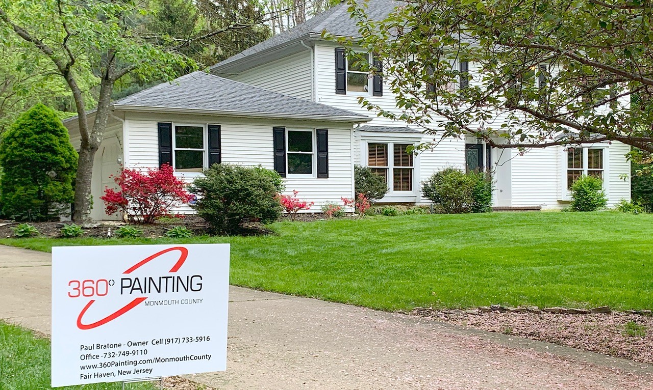 exterior of white home in Middletown